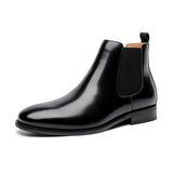 Prestige Retro Genuine Leather Chelsea Boots