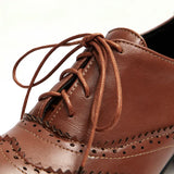 Nova Vintage PU Oxfords