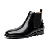 Prestige Retro Genuine Leather Chelsea Boots