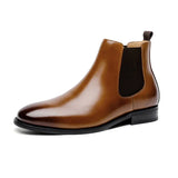 Prestige Retro Genuine Leather Chelsea Boots