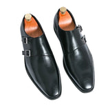 6500 Retro Buckle-Strap Oxfords