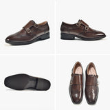Heritage Buckle Leather Brogues