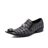 Christia Bella Sequin Leather Oxfords