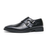 6500 Retro Buckle-Strap Oxfords