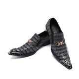 Christia Bella Sequin Leather Oxfords