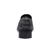 Christia Bella Sequin Leather Oxfords
