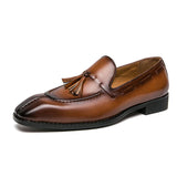 PrimeStep PU Tassel Loafers