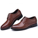 Modern Pointed Toe Formal Oxford Shoes