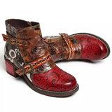 Zhejiang Retro Buckle Boots