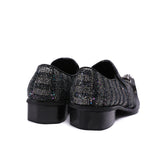 Christia Bella Sequin Leather Oxfords