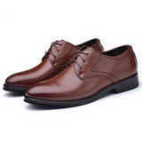Modern Pointed Toe Formal Oxford Shoes