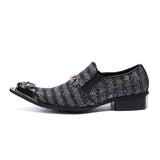 Christia Bella Sequin Leather Oxfords