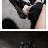 The Calderon Croc Leather Casual Shoes