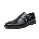 6500 Retro Buckle-Strap Oxfords