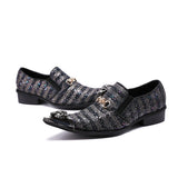 Christia Bella Sequin Leather Oxfords