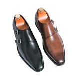 6500 Retro Buckle-Strap Oxfords