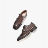 Heritage Buckle Leather Brogues