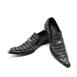 Christia Bella Sequin Leather Oxfords