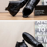 The Calderon Croc Leather Casual Shoes