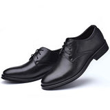 Modern Pointed Toe Formal Oxford Shoes